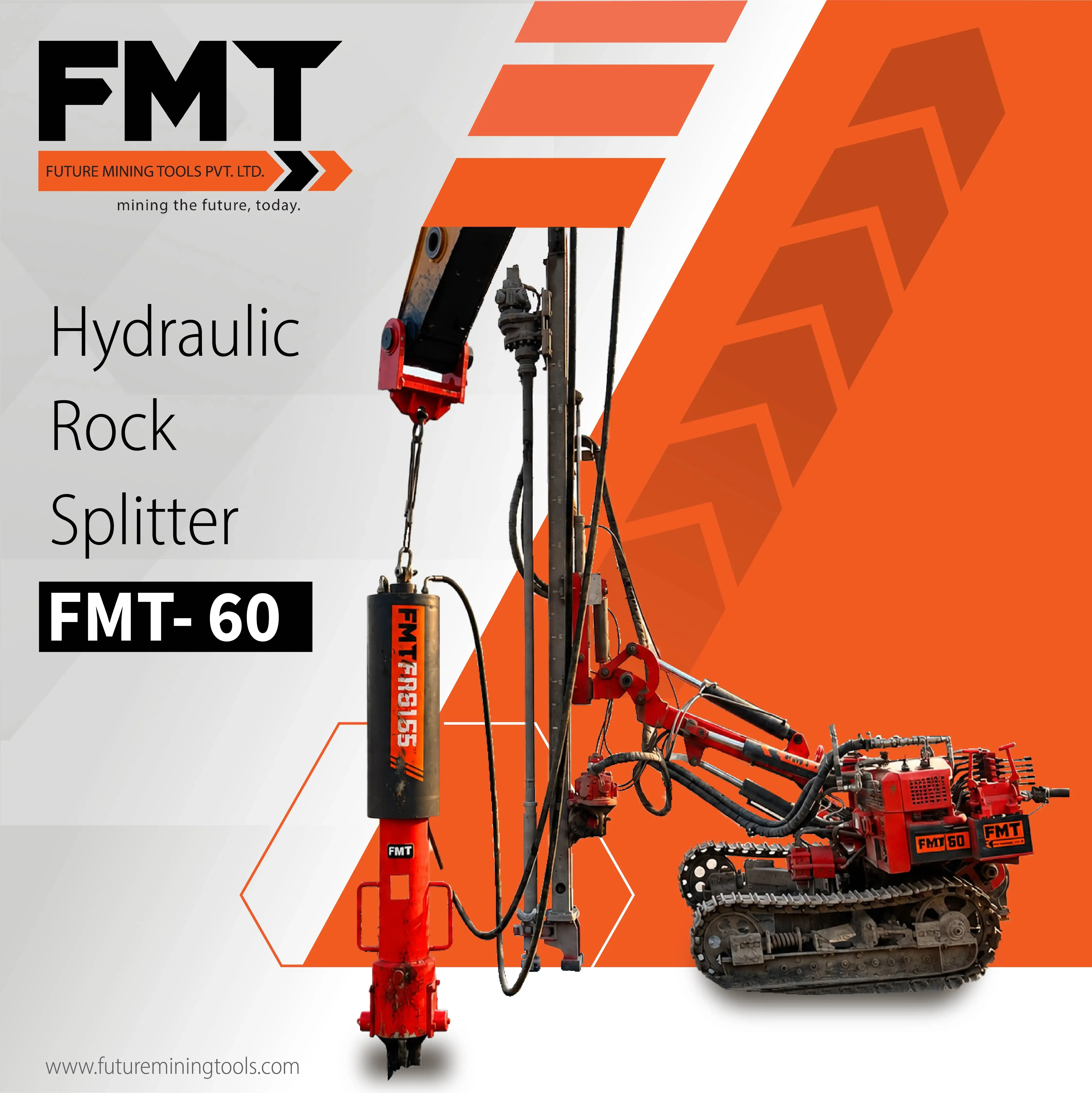 FMT Excavator Rock Splitter